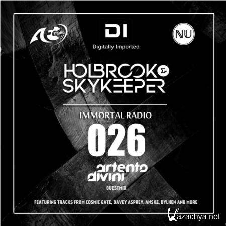 Holbrook & SkyKeeper - Immortal Radio 026 (2018-10-22)