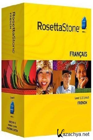   - Rosetta Stone v.3.4.5 - French. Level 1-5