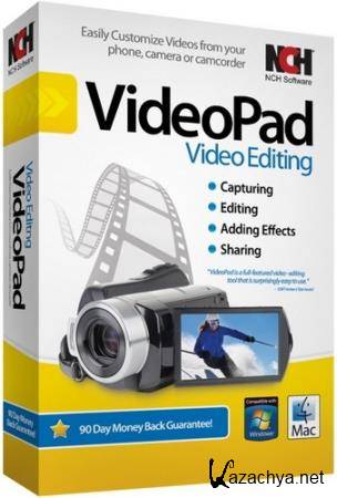 NCH VideoPad Video Editor Professional 6.28 Rus Portable