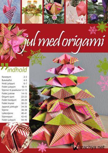 Hobby-Nyt Jul med origami.   