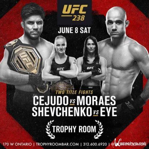   /  -   /   / UFC 238: Henry Cejudo vs. Marlon Moraes / Main Card (2019) IPTVRip 1080p
