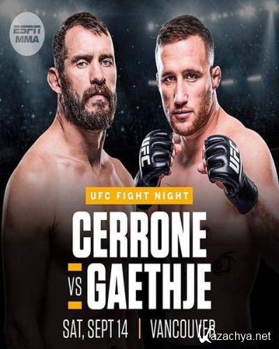 Смешанные единоборства. UFC Fight Night 158: Джастин Гэтжи – Дональд Серроне / Основной кард / UFC Fight Night 158: Donald Cerrone vs Justin Gaethje / Main Card (2019) IPTV 1080i