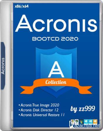 Acronis BootCD 2020 by zz999 2019.09.26 (x86/x64/RUS)