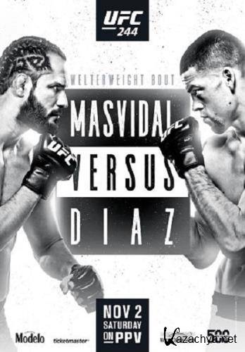   /   -   /   / UFC 244:Nate Diaz vs. Jorge Masvidal/ Main Card (2019) IPTV-HD 1080i