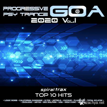 Progressive Goa Trance 2020 Top 20 Hits Spiral Trax, Vol. 1 (2019)