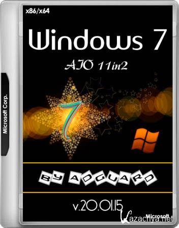 Windows 7 SP1 with Update 7601.24544 AIO 11in2 by adguard v.20.01.15 (x86/x64/RUS)