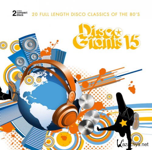 Disco Giants Volume 15 20 Full Length Disco Classics Of The 80s (2020)