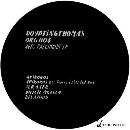 DoubtingThomas - Avec Parcimonie (2014)