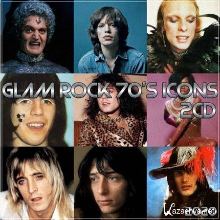 VA - Glam Rock 70s icons (2CD) (2020)