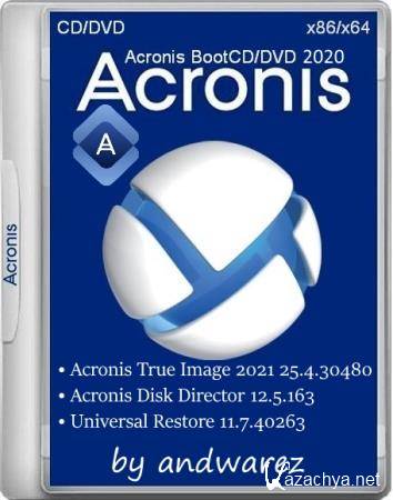 Acronis BootCD/DVD by andwarez 08.10.2020
