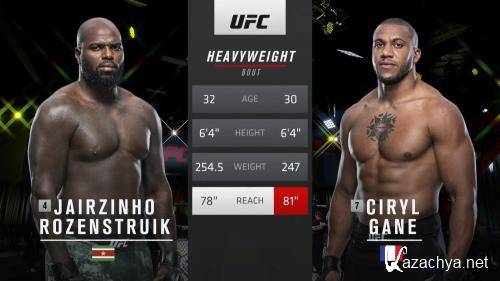  :   -   /   / UFC Fight Night 186: Rozenstruik vs. Gane / Full Event (2021) WEB-DL 1080p