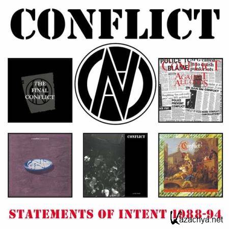 Conflict - Statements Of Intent 1988-94 (2021) FLAC