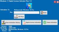 Windows 11 Digital License Activator Plus 1.0