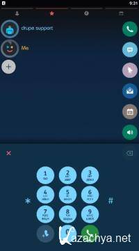 Contacts, Phone Dialer & Caller ID. Drupe Pro 3.6.5 (Android)