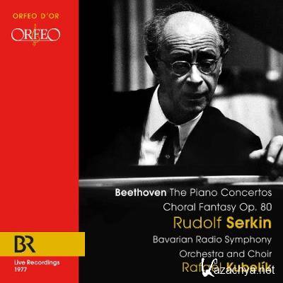 Rudolf Serkin - Beethoven: Piano Concertos Nos. 1-5 (Live) (2022)