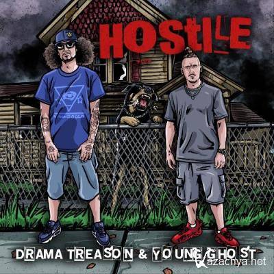 Drama Treason & Young Ghost - Hostile (2022)