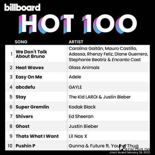 Billboard Hot 100 Singles Chart 26.02.2022 (2022)