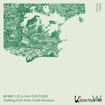 Bobby Lee & Mia Doi Todd - Walking With Trees (Remixes) (2022)