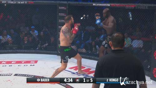   /      2 / Bellator 280: Bader vs. Kongo 2 / Main Card (2022) WEBRip 1080p