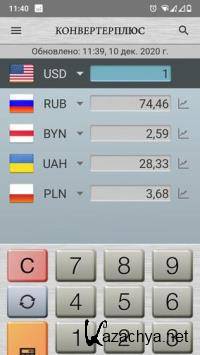 Currency Converter Plus 2.6.3 (Android)