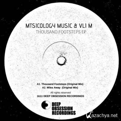 Mtsicology Music, Vli M - Thousand Footsteps EP (2022)