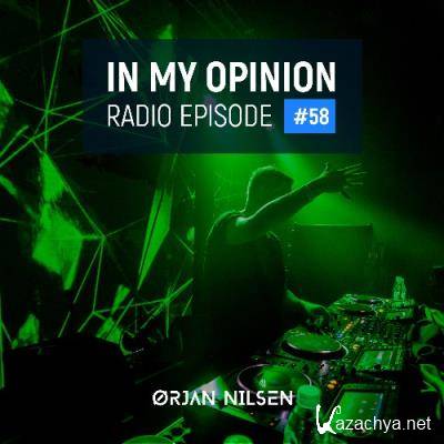 Orjan Nilsen - In My Opinion Radio 058 (2022-06-08)