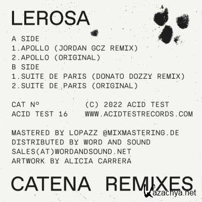 Lerosa - Catena Remixes (2022)