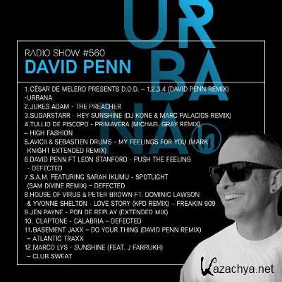 David Penn - Urbana Radio Show 560 (2022-07-16)