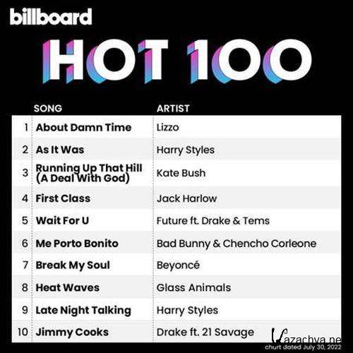 Billboard Hot 100 Singles Chart 30.07.2022 (2022)