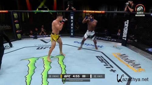 UFC on ESPN:   vs.   /   / UFC on ESPN: Santos vs. Hill / Full Even (2022) IPTVRip 720p