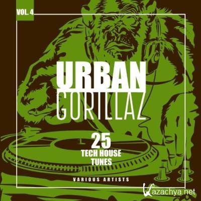 Urban Gorillaz, Vol. 4 (25 Tech House Tunes) (2022)