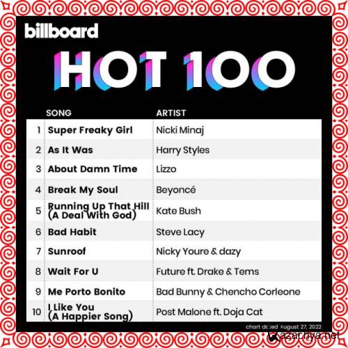 Billboard Hot 100 Singles Chart [27.08] (2022)