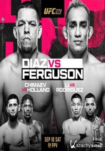 UFC 279:   -   /   / UFC 279: Diaz vs. Ferguson / Main Card (2022) HDTVRip 720p