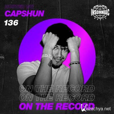 Capshun - On The Record 136 (2022-09-17)
