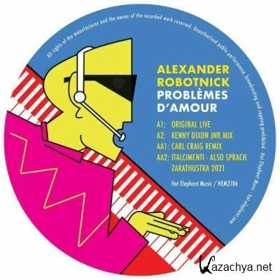 Problemes dAmour (Kenny Dixon JNR and Carl Craig Remixes) (2022)