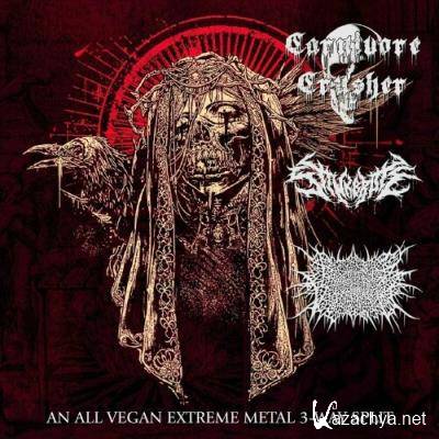 Carnivore Crusher - An All Vegan Extreme Metal 3-Way Split (2022)