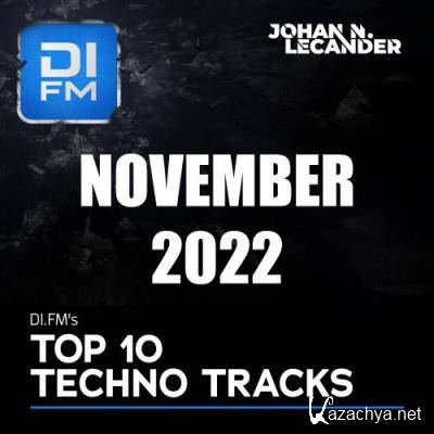 Johan N. Lecander - DI.FM Top 10 Techno Tracks November 2022 (2022-12-02)