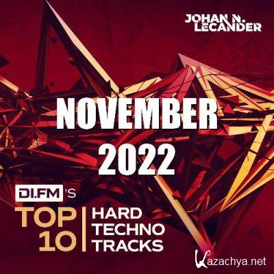 Johan N. Lecander - DI.FM Top 10 Hard Techno Tracks November 2022 (2022-12-02)