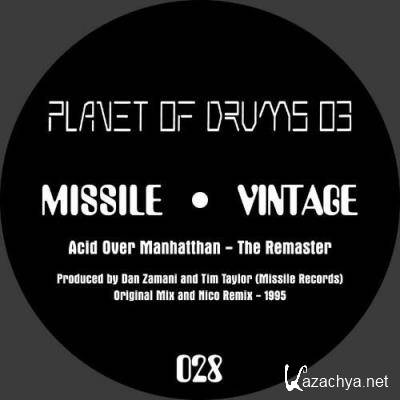 Tim Taylor & Dan Zamani - Planet Of Drums 03-Acid Over Manhattan (The Remaster) (2022)