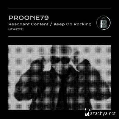 ProOne79 - Resonant Content / Keep On Rocking (2022)