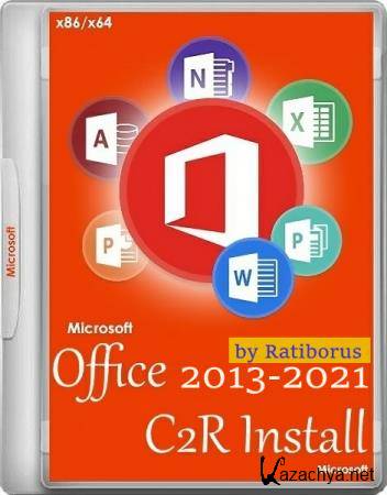 Office 2013-2021 C2R Install 7.5.0.1 Portable by Ratiborus