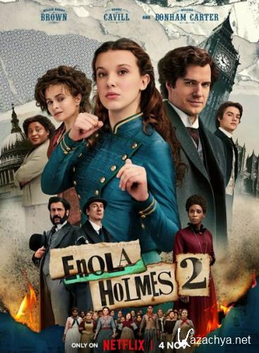 Энола Холмс 2 / Enola Holmes 2 (2022) WEB-DLRip / WEB-DL 1080p
