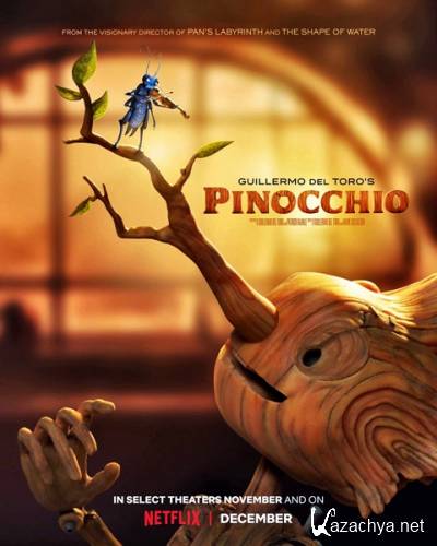 Пиноккио Гильермо дель Торо / Guillermo del Toro’s Pinocchio (2022) WEB-DLRip / WEB-DL 1080p / 4K