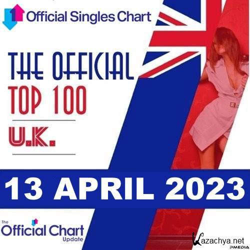 The Official UK Top 100 Singles Chart (13-April-2023)