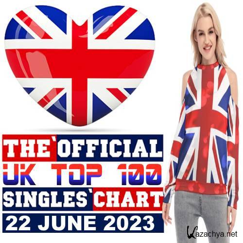 The Official UK Top 100 Singles Chart (22-June-2023)