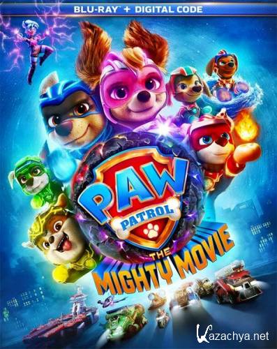 Щенячий патруль: Мегафильм / PAW Patrol: The Mighty Movie (2023) HDRip / BDRip 1080p