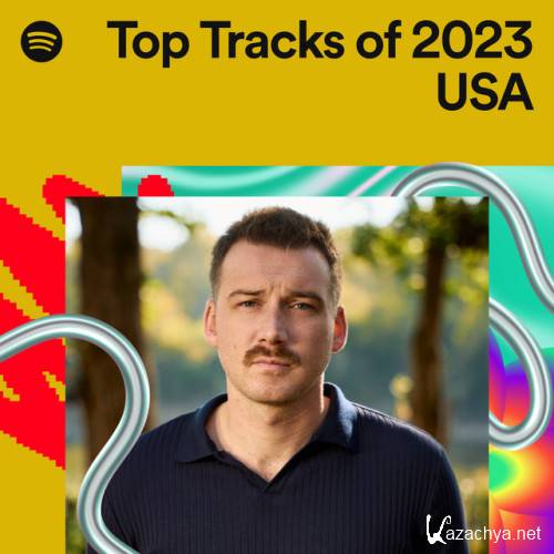 Various Artists - Top Tracks of 2023 USA (2023)