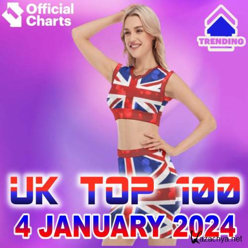 The Official UK Top 100 Singles Chart (04-January-2024)
