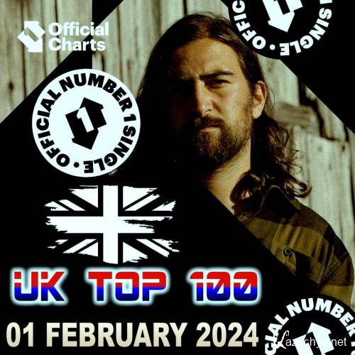 The Official UK Top 100 Singles Chart (01-February-2024)
