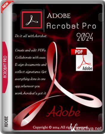 Adobe Acrobat Pro 2024.001.20615 Portable (MULTi/RUS)